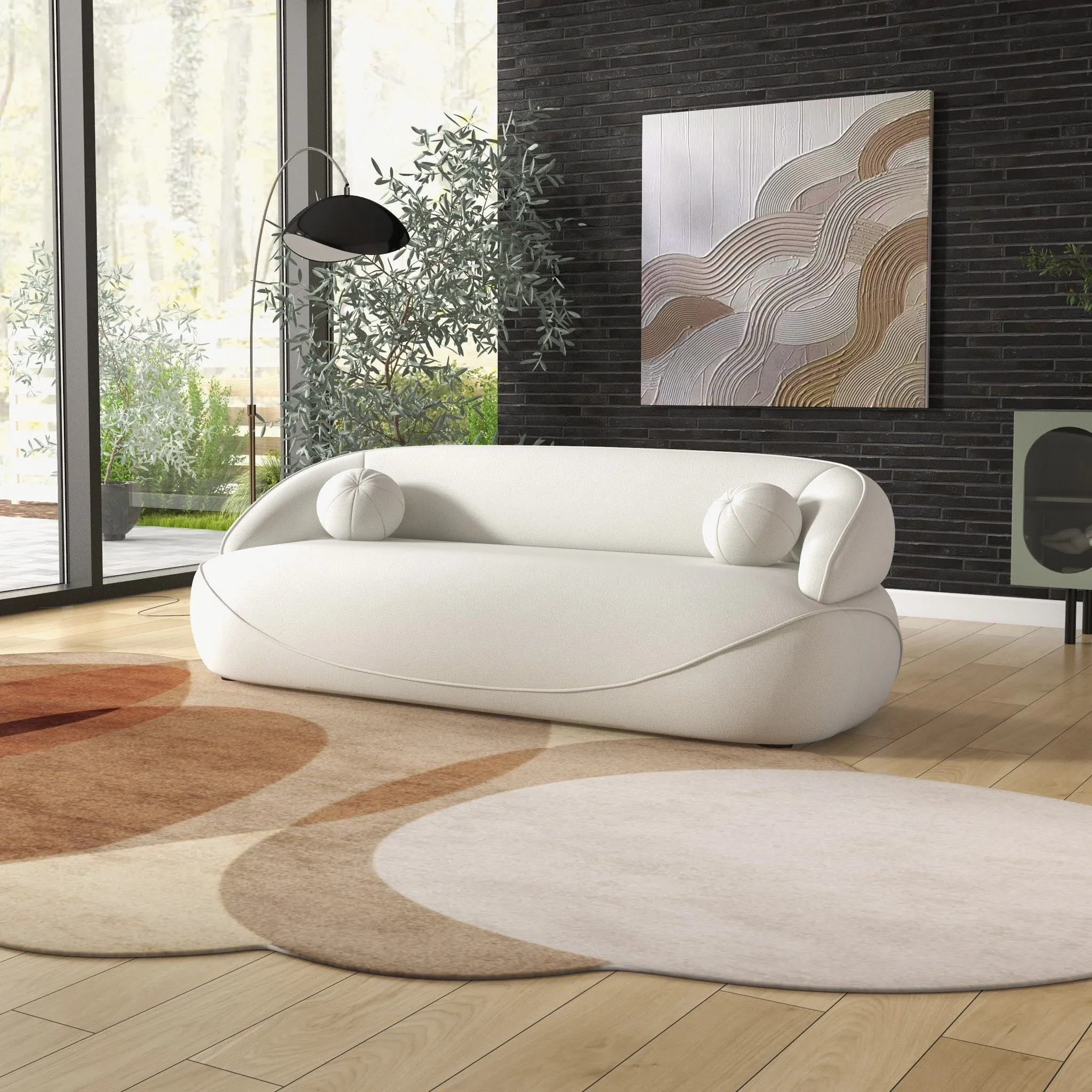 Andrew - Boucle Sofa by Couch.com