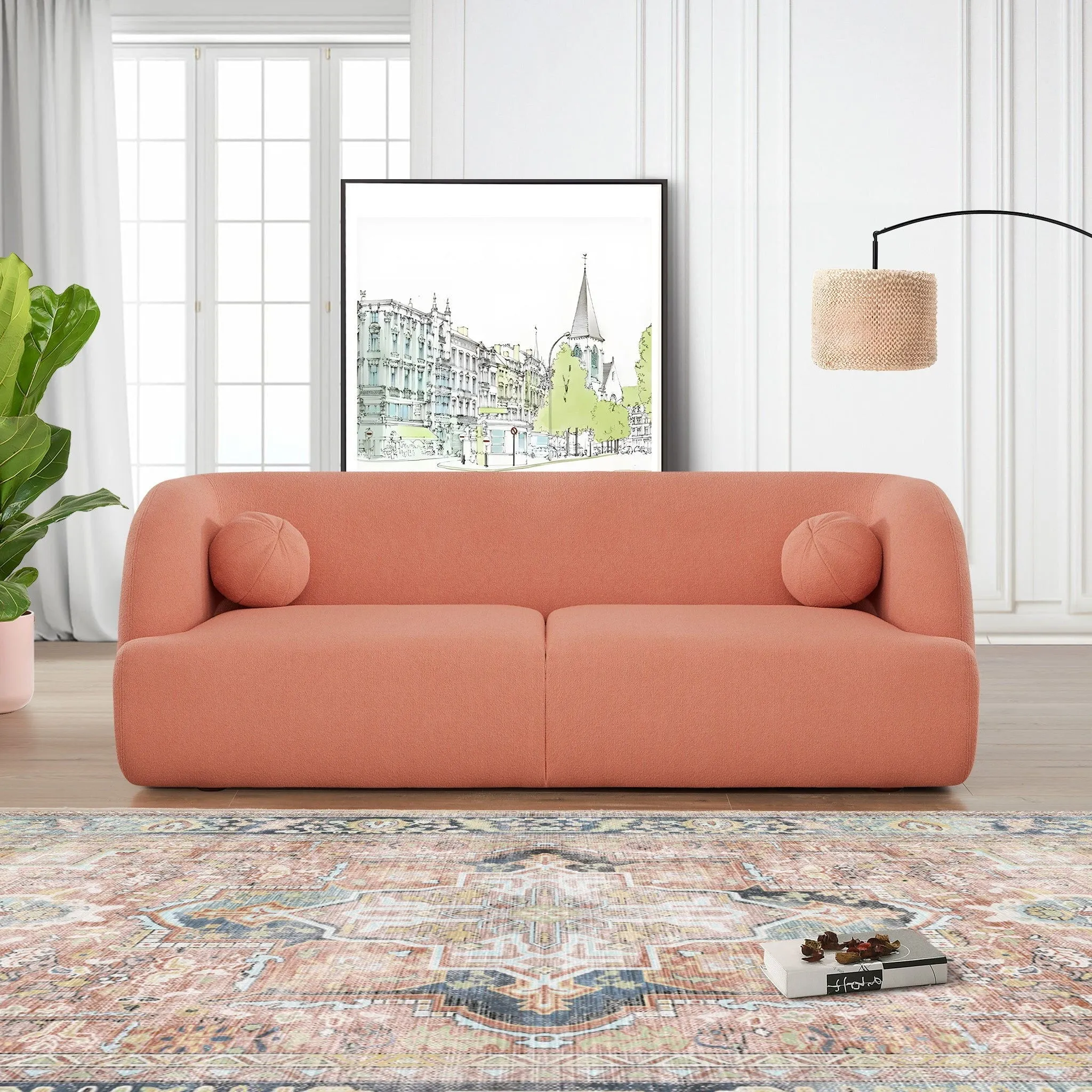 Anna - French Boucle Sofa by Couch.com