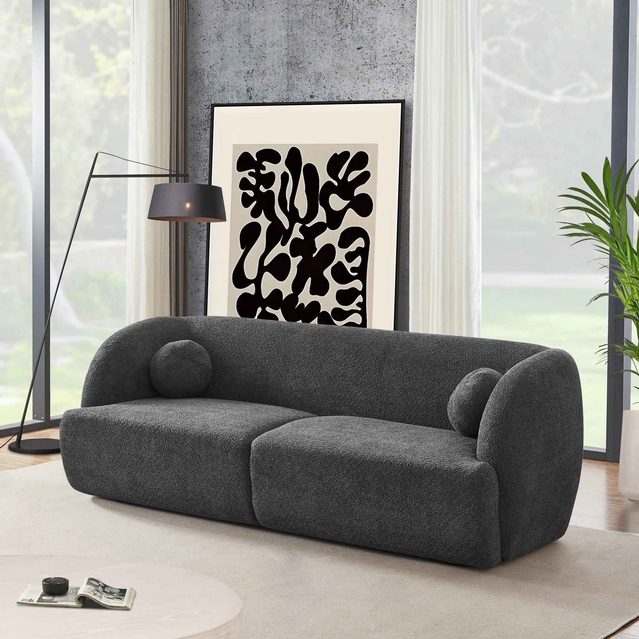 Anna - French Boucle Sofa by Couch.com