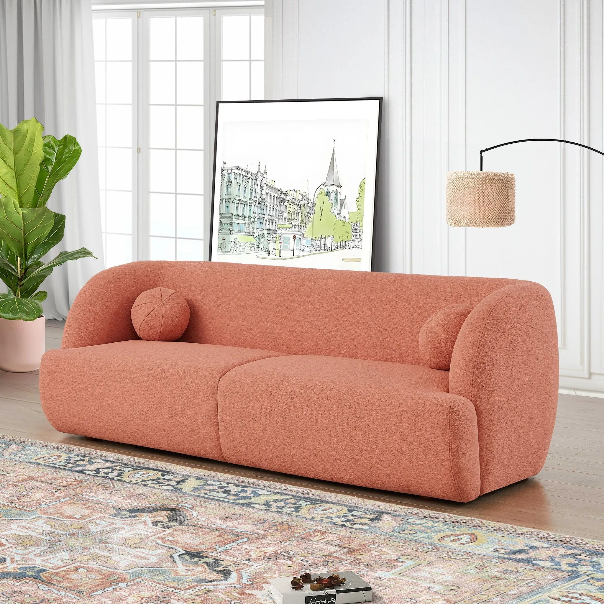 Anna - French Boucle Sofa by Couch.com