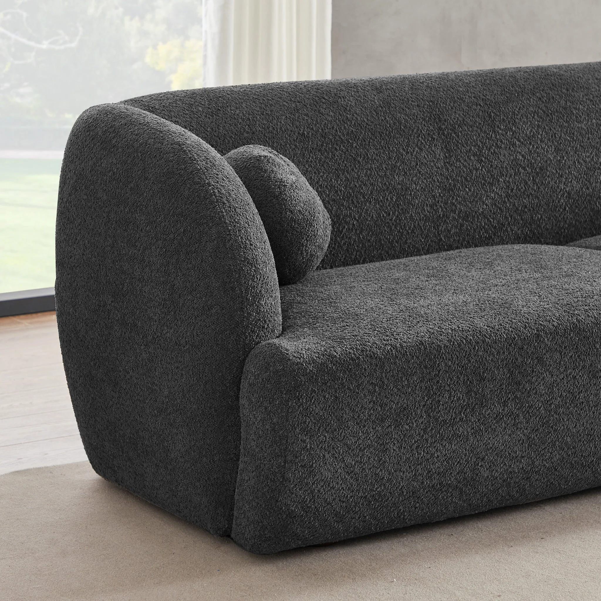 Anna - French Boucle Sofa by Couch.com