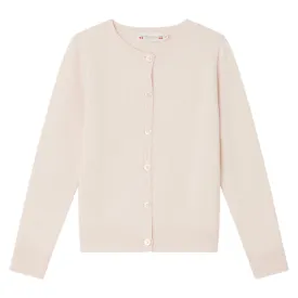 Bonpoint Child Bothilda Cardigan Powder Pink