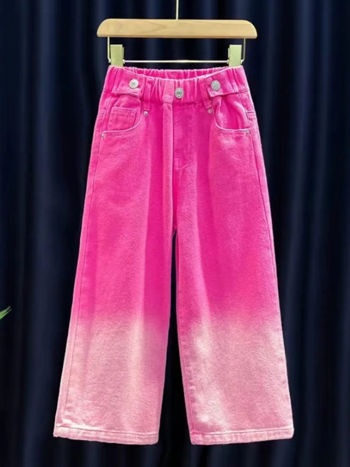 Color Me Cutie Ombre Wide Leg Jeans