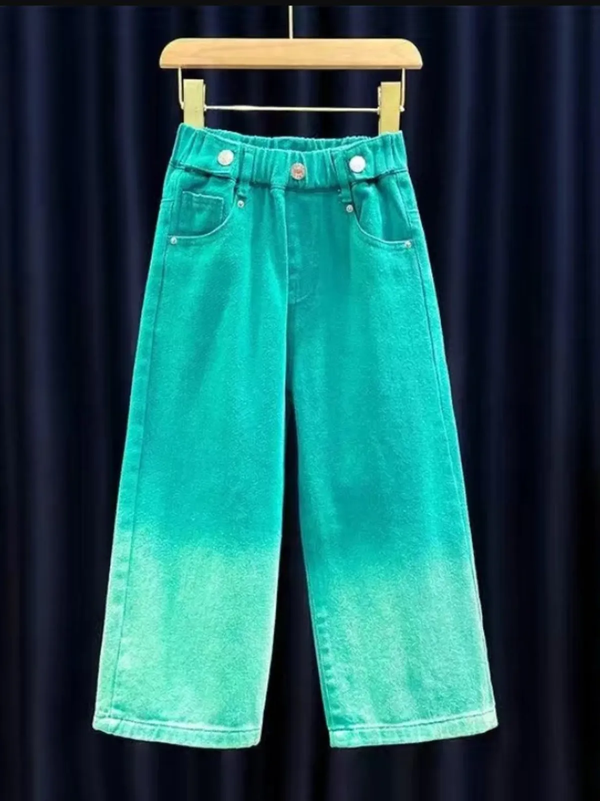 Color Me Cutie Ombre Wide Leg Jeans