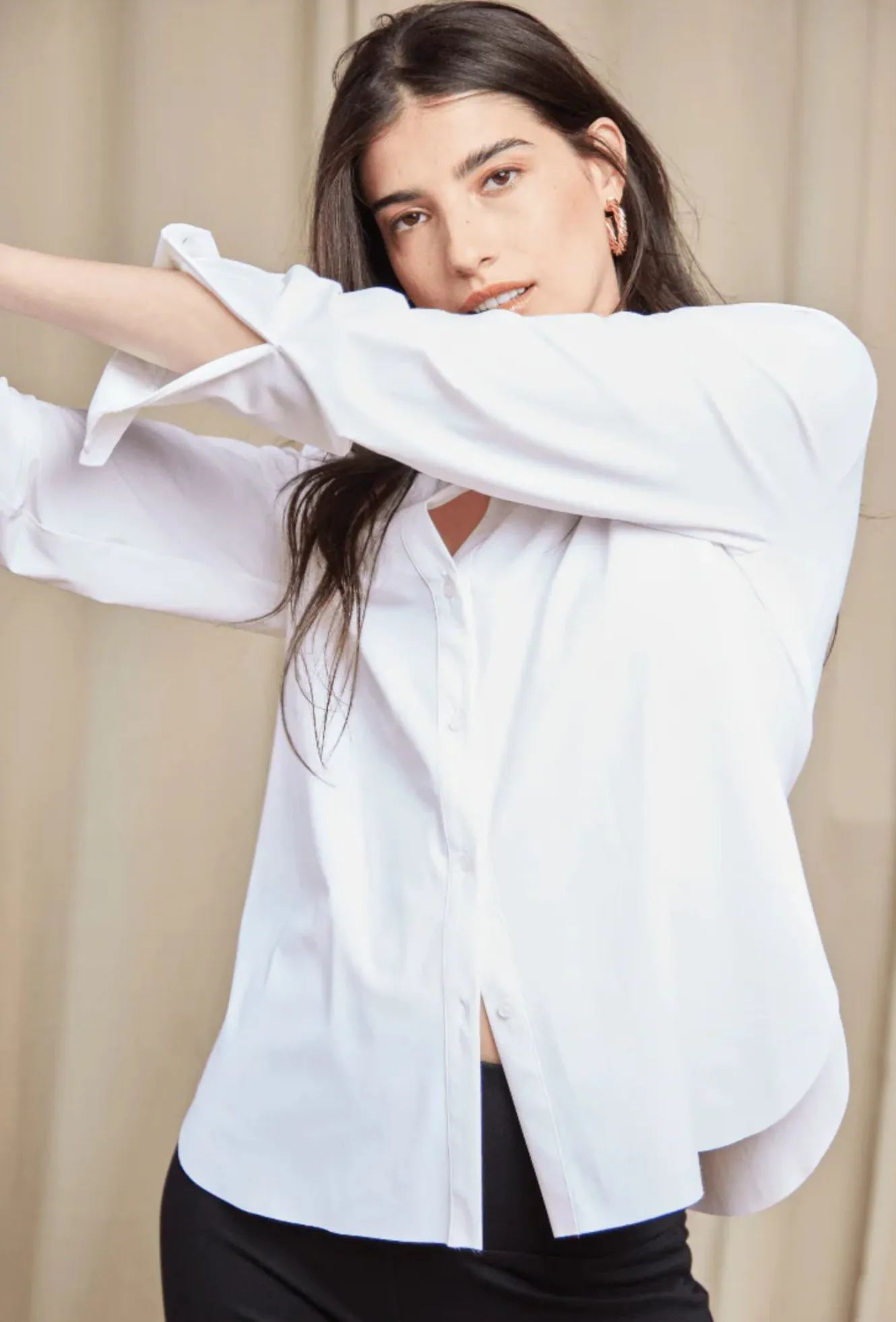 Connie White Blouse