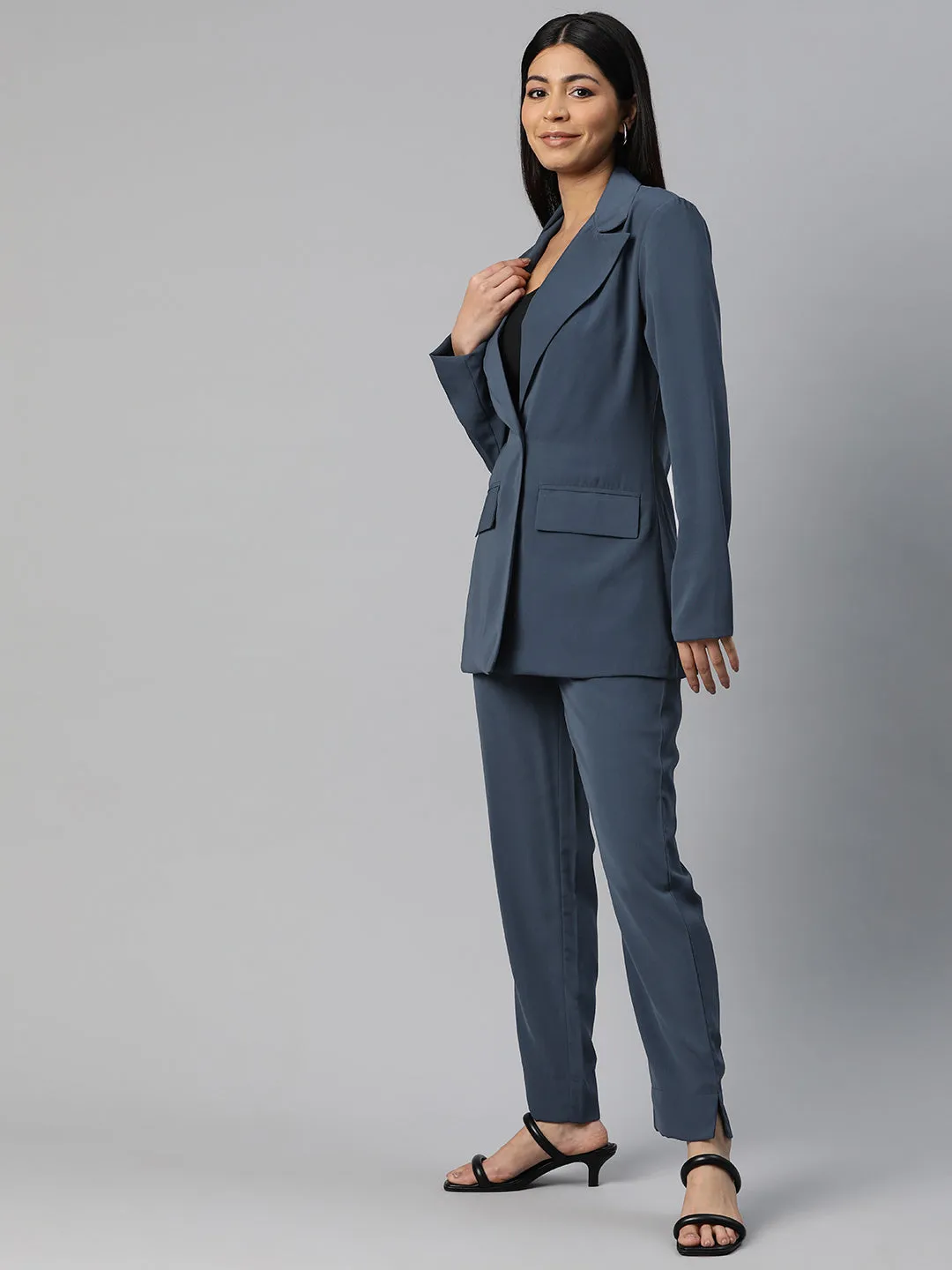 Cottinfab Single-Breasted Two-Piece Formal Suit