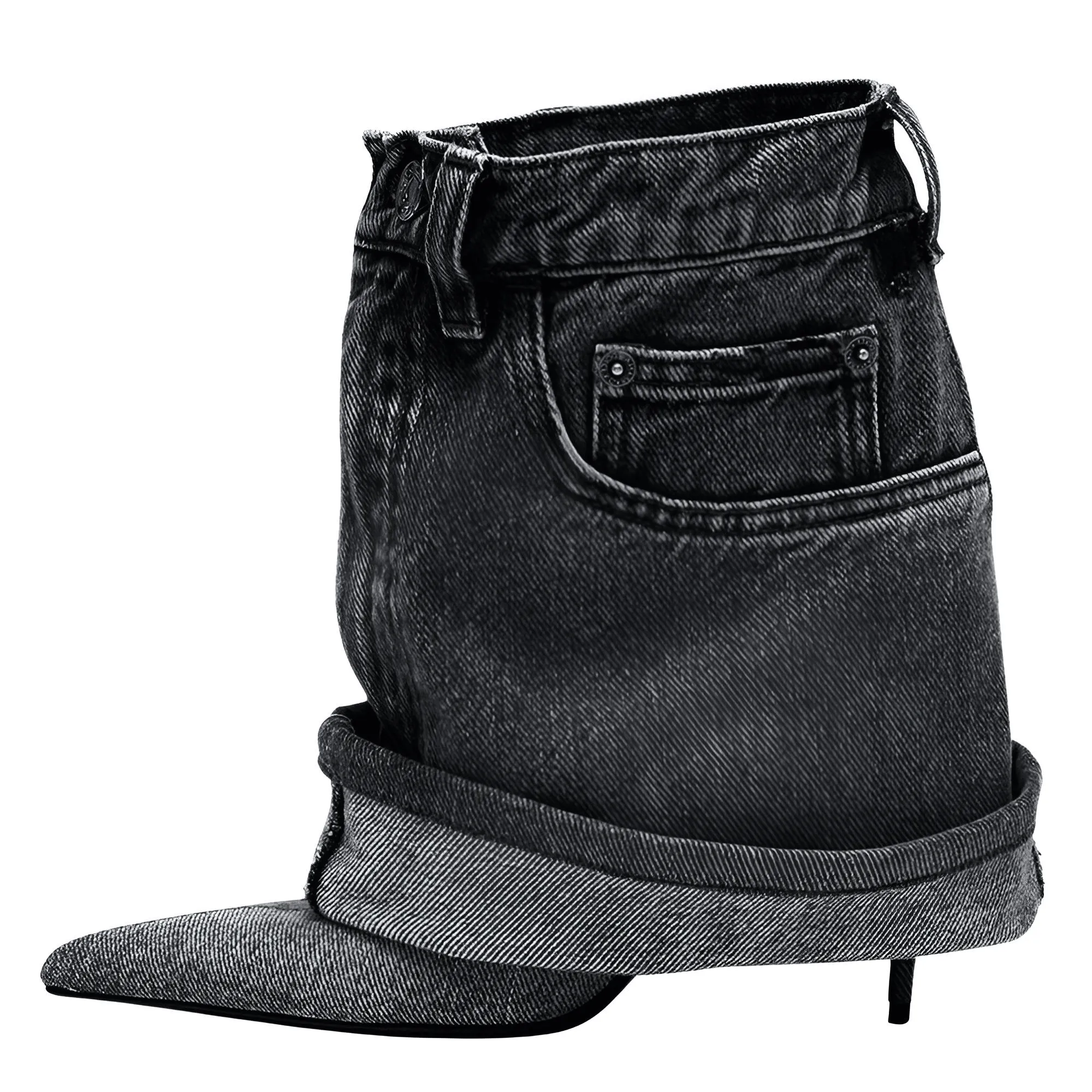 Denim Heels For Women - Now In Black Too!