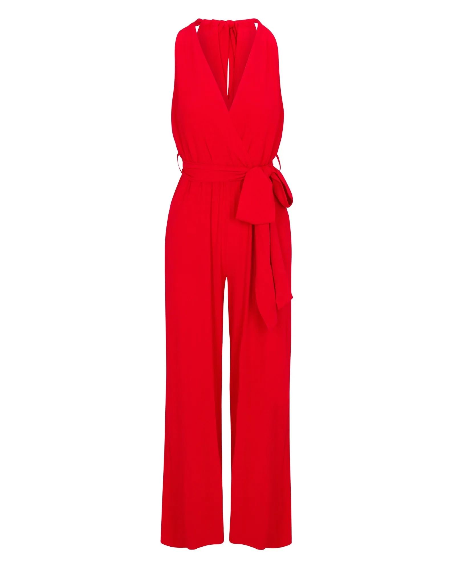 Disco Jumpsuit - Cherry