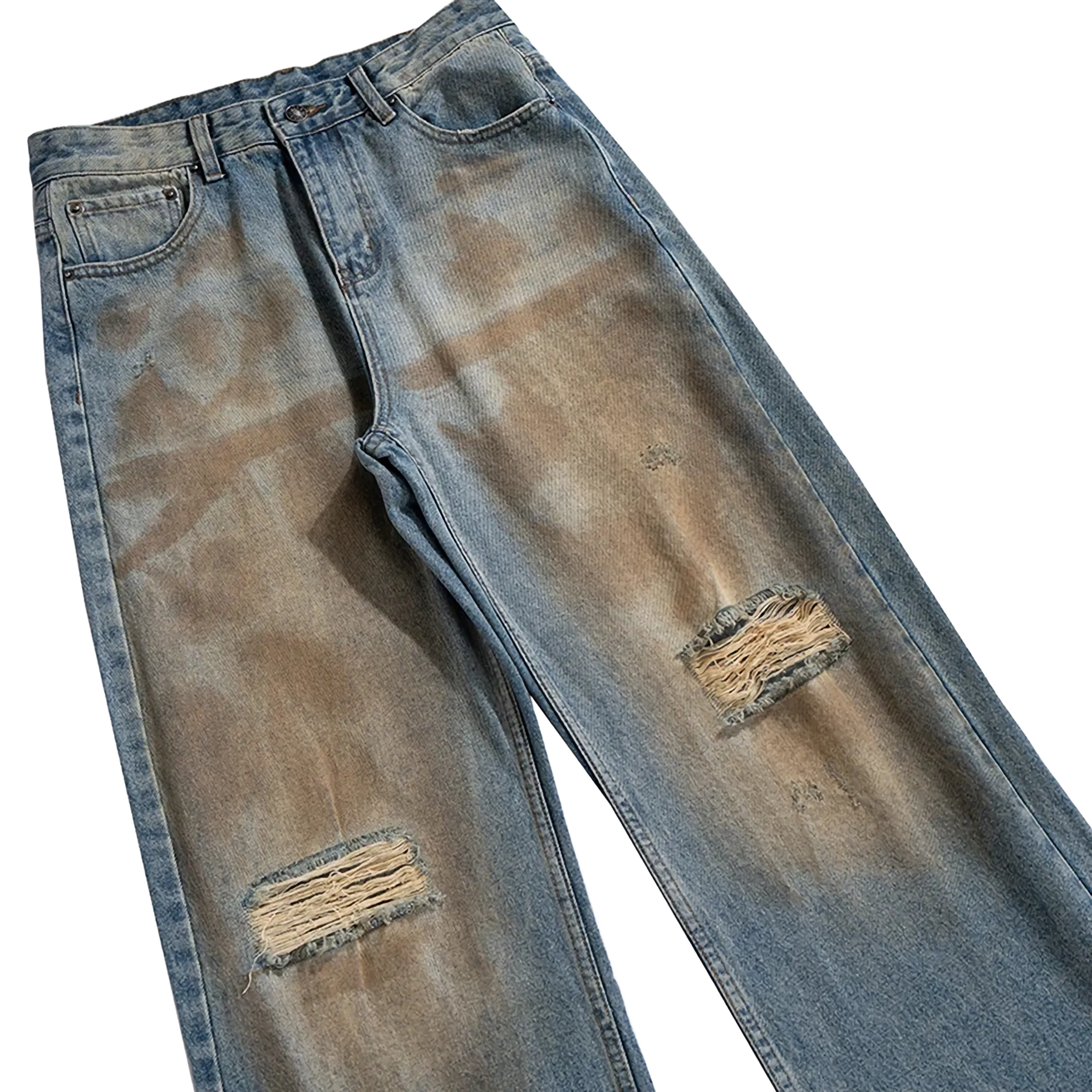 Dustbowl Distressed Denim Jeans