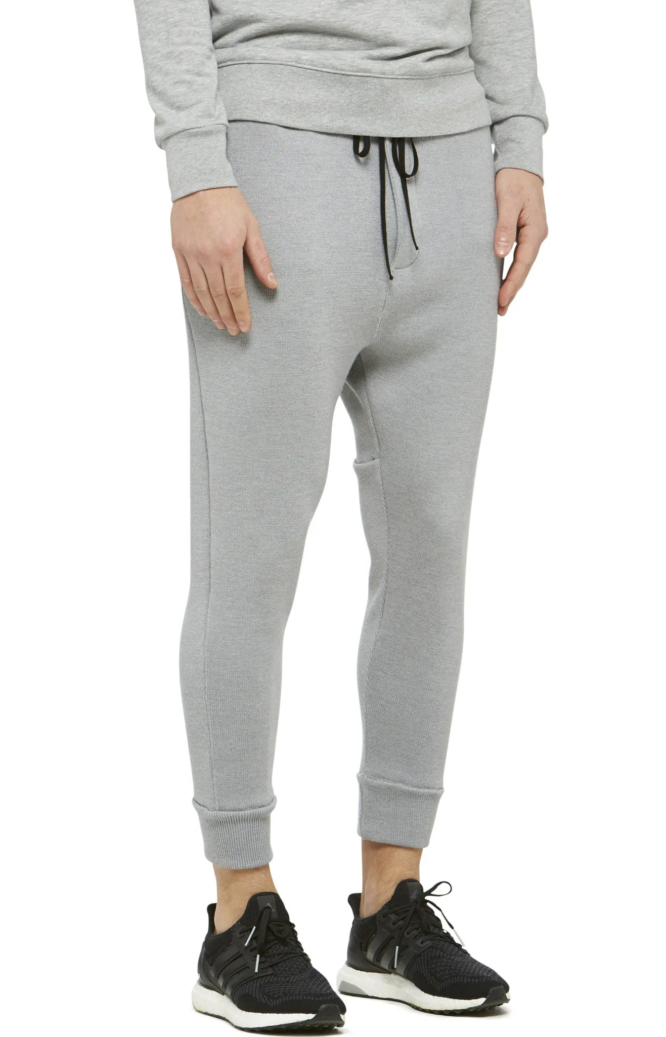 Grey Merino Knit Long Johns