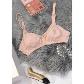 Jasmine - Non Padded Wirefree Knitted Cotton Bra
