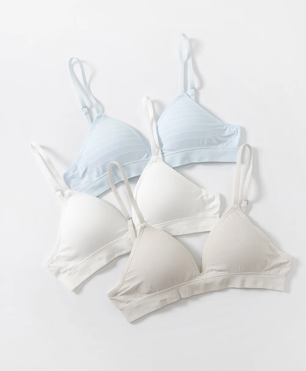 Junior Shining Heart Seamfree Triangle Wireless Bra