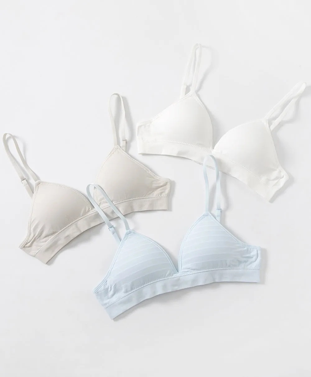Junior Shining Heart Seamfree Triangle Wireless Bra