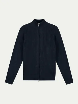 Navy Rib Vest