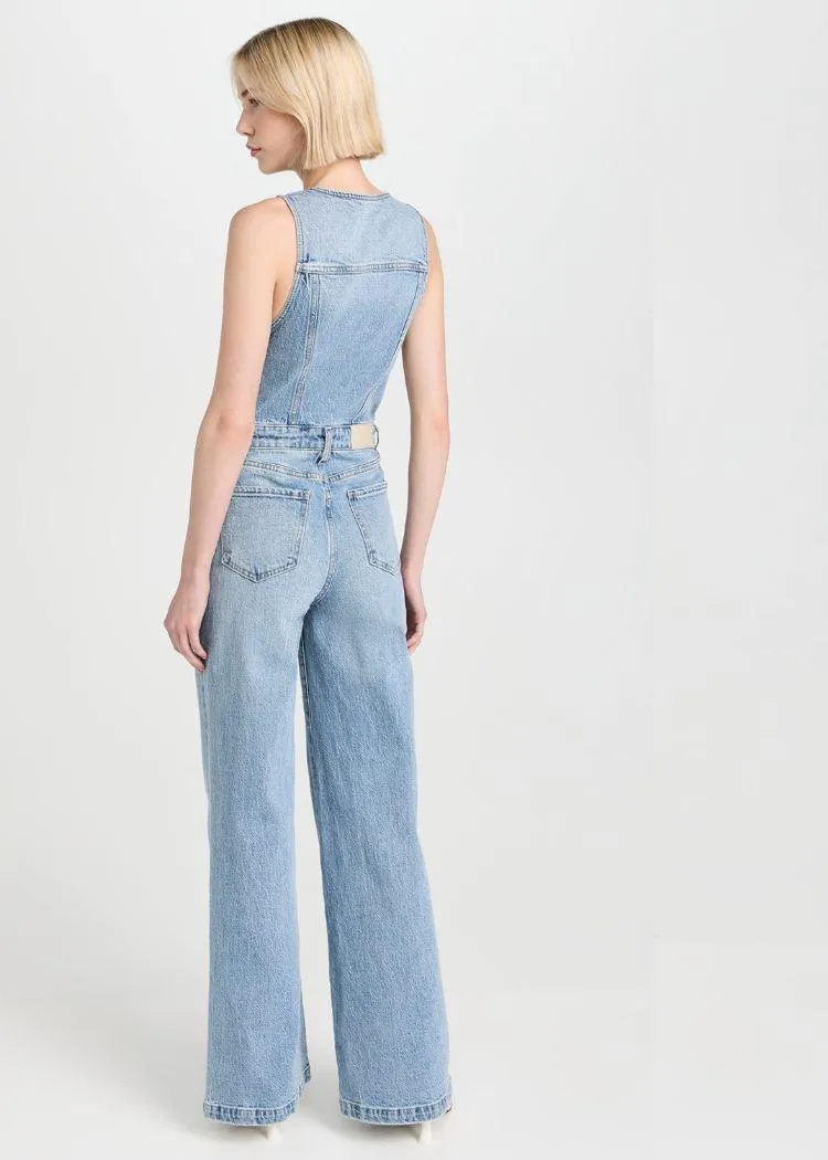 Pistola Aria Fitted Vest Jumpsuit