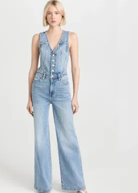 Pistola Aria Fitted Vest Jumpsuit