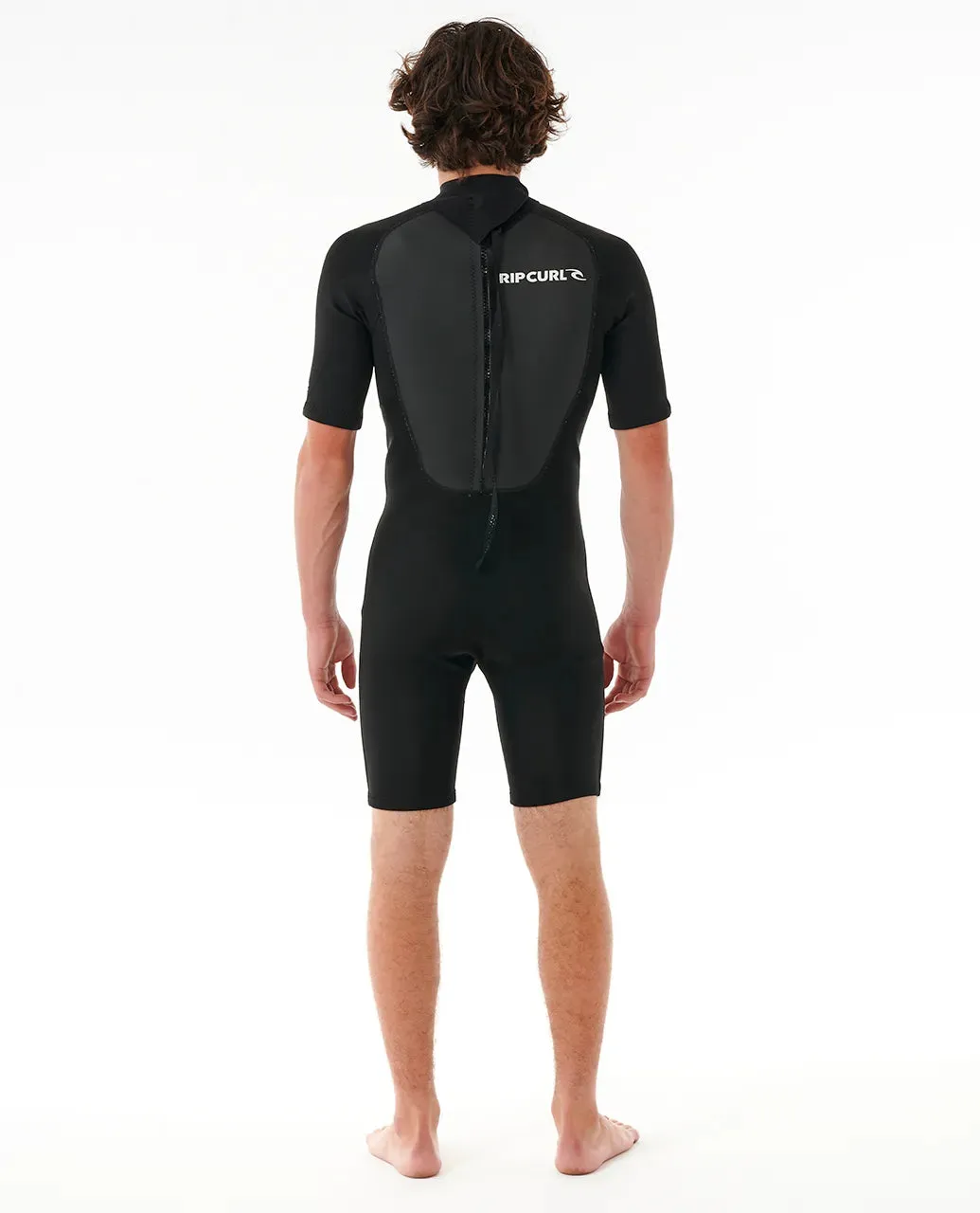 Rip Curl Men's Omega 2mm Back Zip Springsuit Black 11LMSP-0090