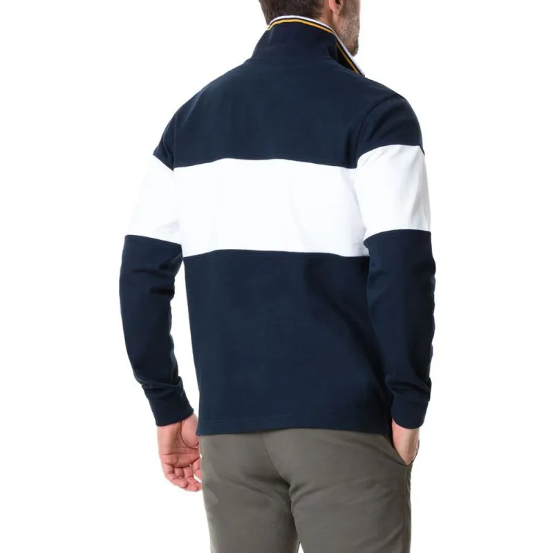 Rodd & Gunn Foresters Peak 1/4 Zip Jumper  - Midnight