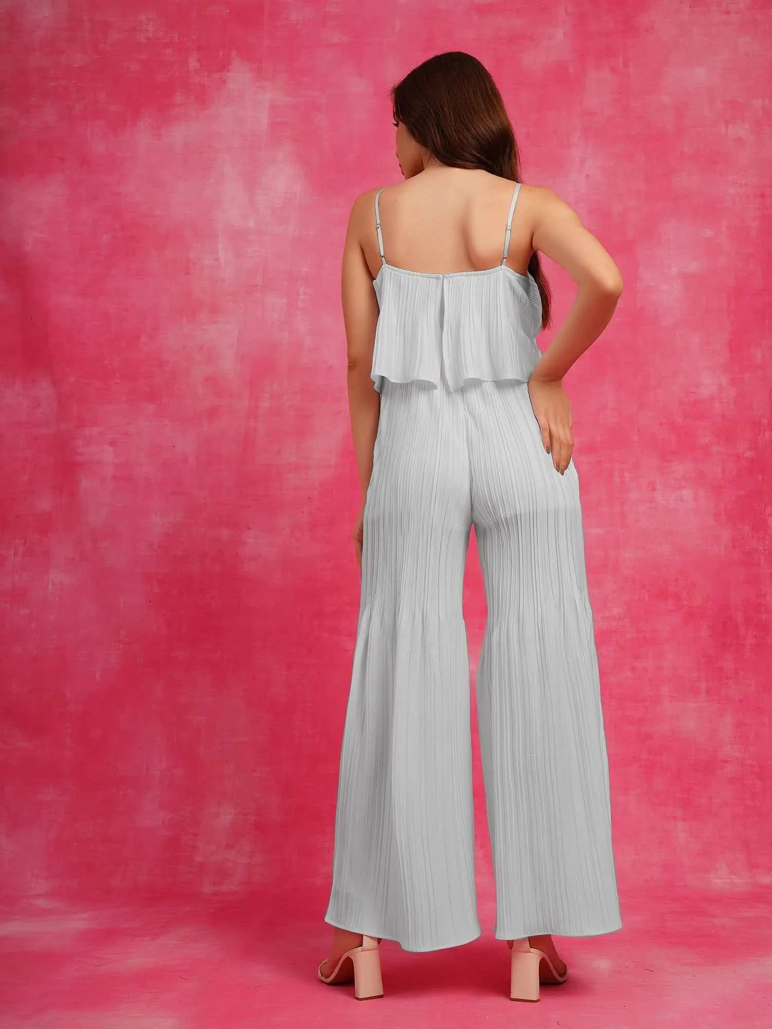 So-Stylish grey Jumpsuit