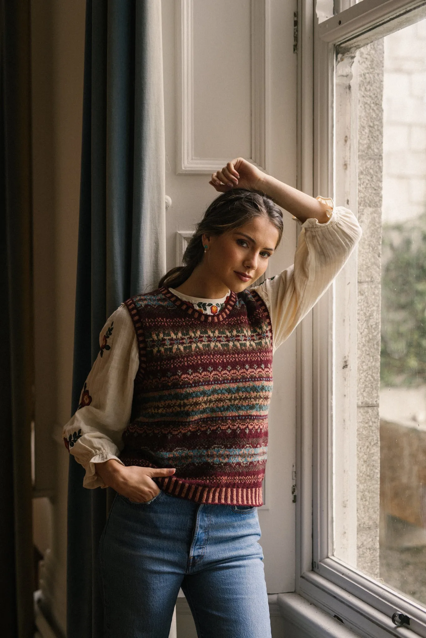 Westray Vest in Aphrodite